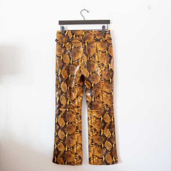 Urban Outfitters Leah Faux Leather Snake Print Pant - Picture 5 of 6